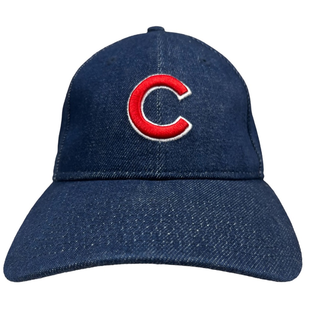 Levi’s x Chicago‎ Cubs MLB Collection Blue Denim Baseball Cap Hat New Era